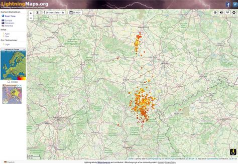 real time lightning map :: lightningmaps.org|blitzkarte echtzeit.